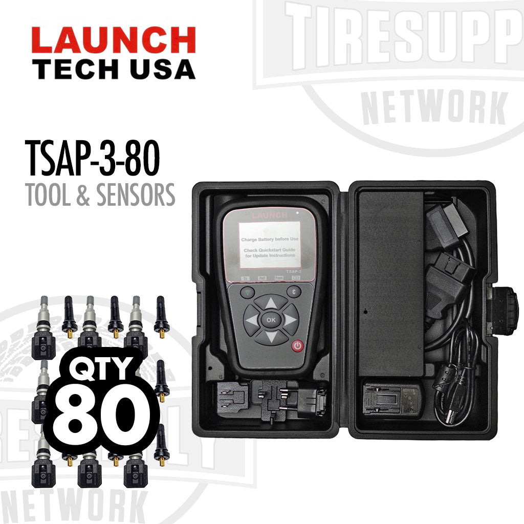 Launch Tech USA | RF-Sensor Programmable Universal TPMS Sensor - Dual Valves (LTR-2400*)