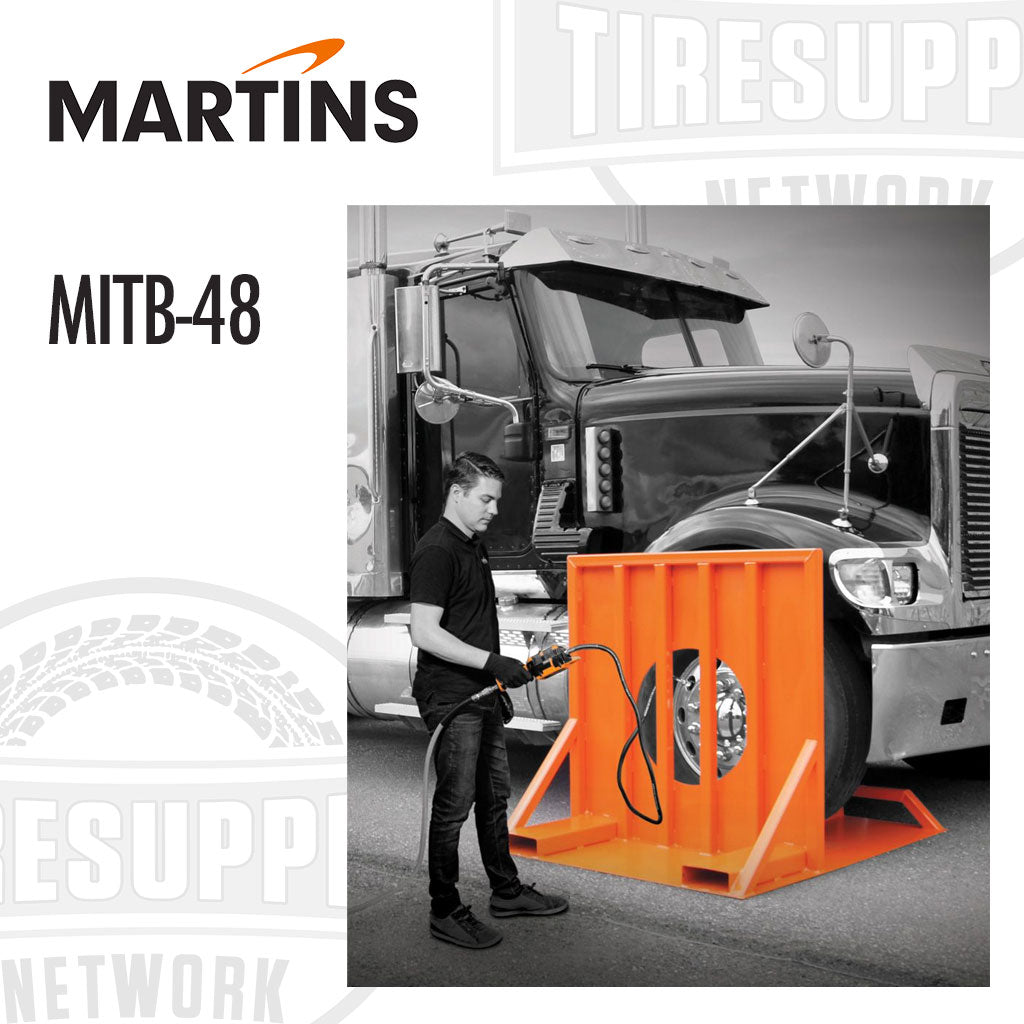 Martins MITB-48 | 48″ Truck & OTR Tire Inflation Barrier Cage