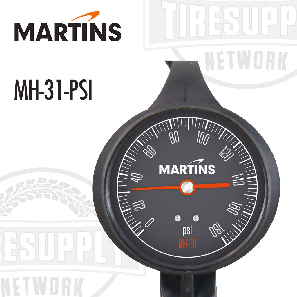 Martins MH-31-PSI | Flate Mate Analog Handheld Tire Inflator