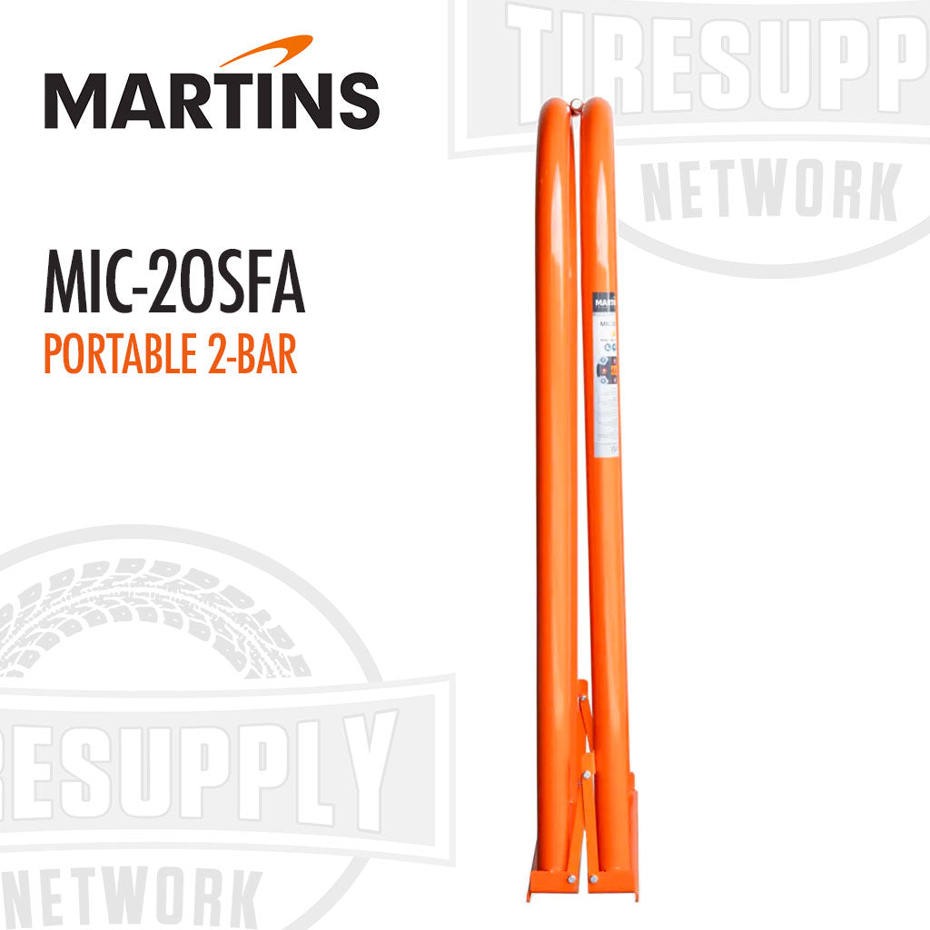 Martins | 2-Bar Portable Tire Inflation Cage - One Size Fits All (MIC-2OSFA)