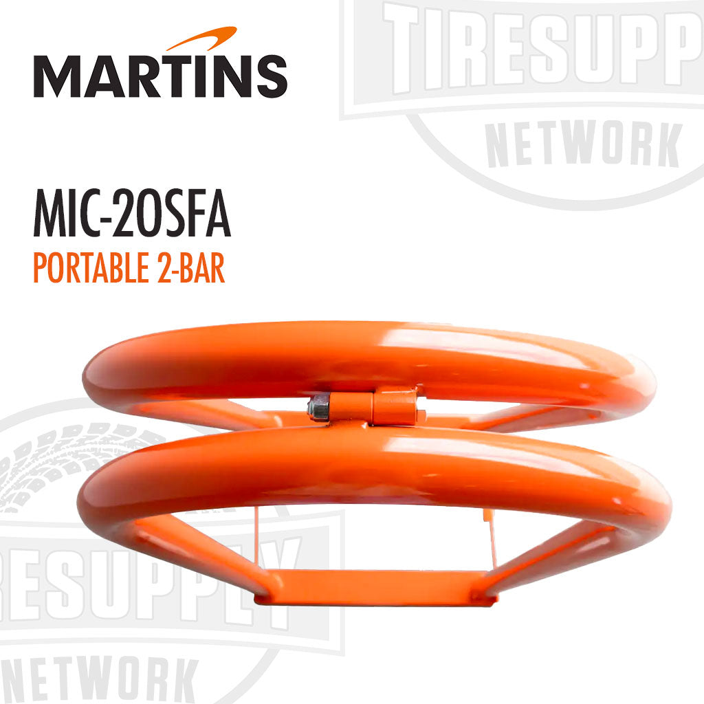 Martins | 2-Bar Portable Tire Inflation Cage - One Size Fits All (MIC-2OSFA)