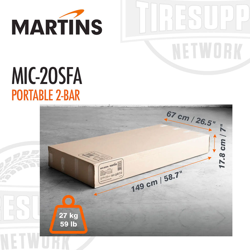 Martins | 2-Bar Portable Tire Inflation Cage - One Size Fits All (MIC-2OSFA)