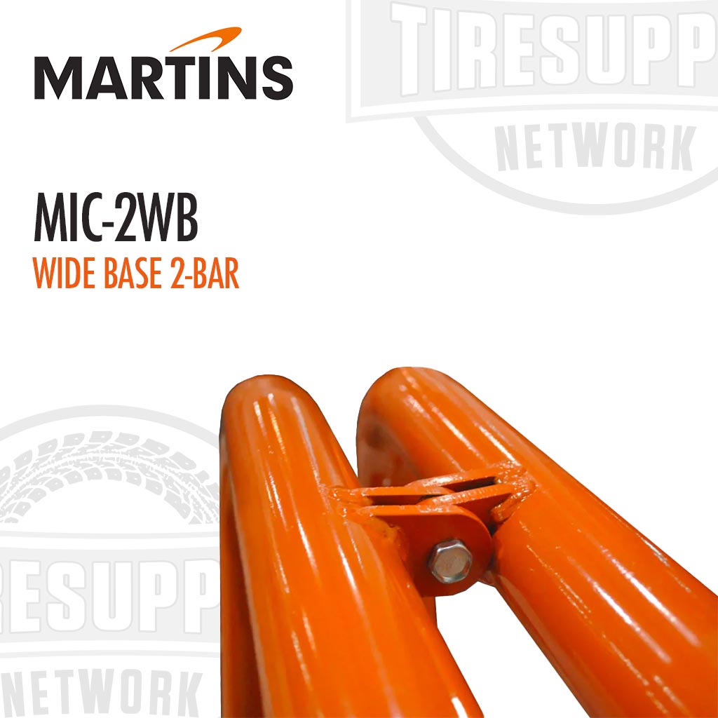 Martins | 2-Bar Wide-Base Portable Tire Inflation Cage (MIC-2WB)