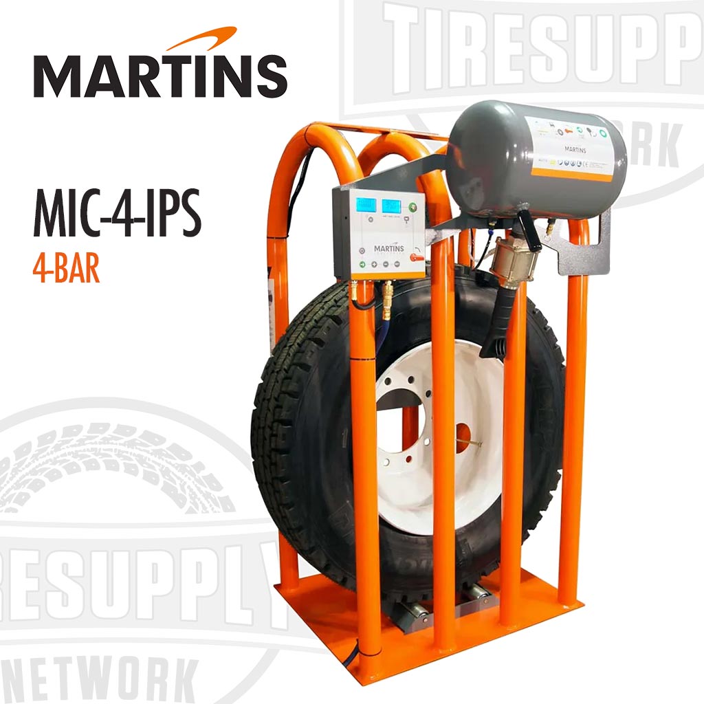 Martins | 4-Bar Inflation Pit Stop All-In-One Tire Inflation Cage (MIC-4-IPS)