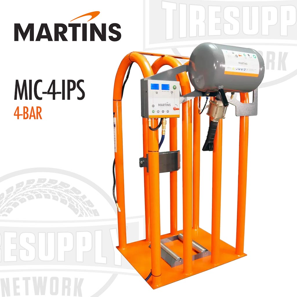 Martins | 4-Bar Inflation Pit Stop All-In-One Tire Inflation Cage (MIC-4-IPS)