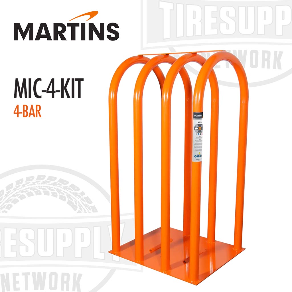 Martins MIC-4-KIT | 4-Bar Tire Inflation Cage Complete Kit