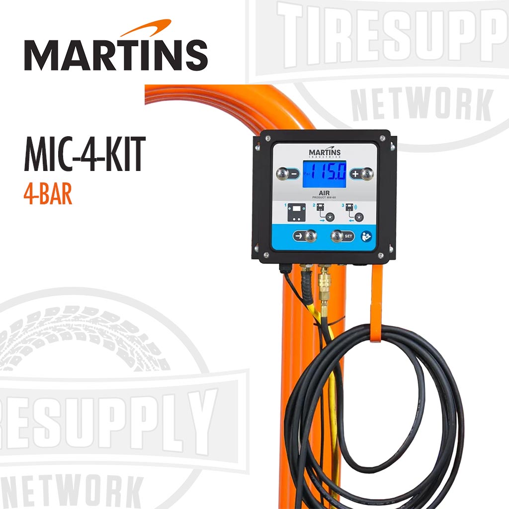 Martins MIC-4-KIT | 4-Bar Tire Inflation Cage Complete Kit