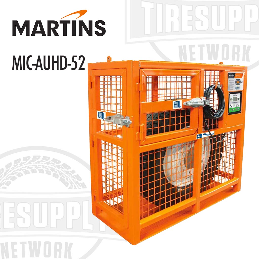 Martins | 52" Automatic Heavy Duty Tire Inflation Cage (MIC-AUHD-52)