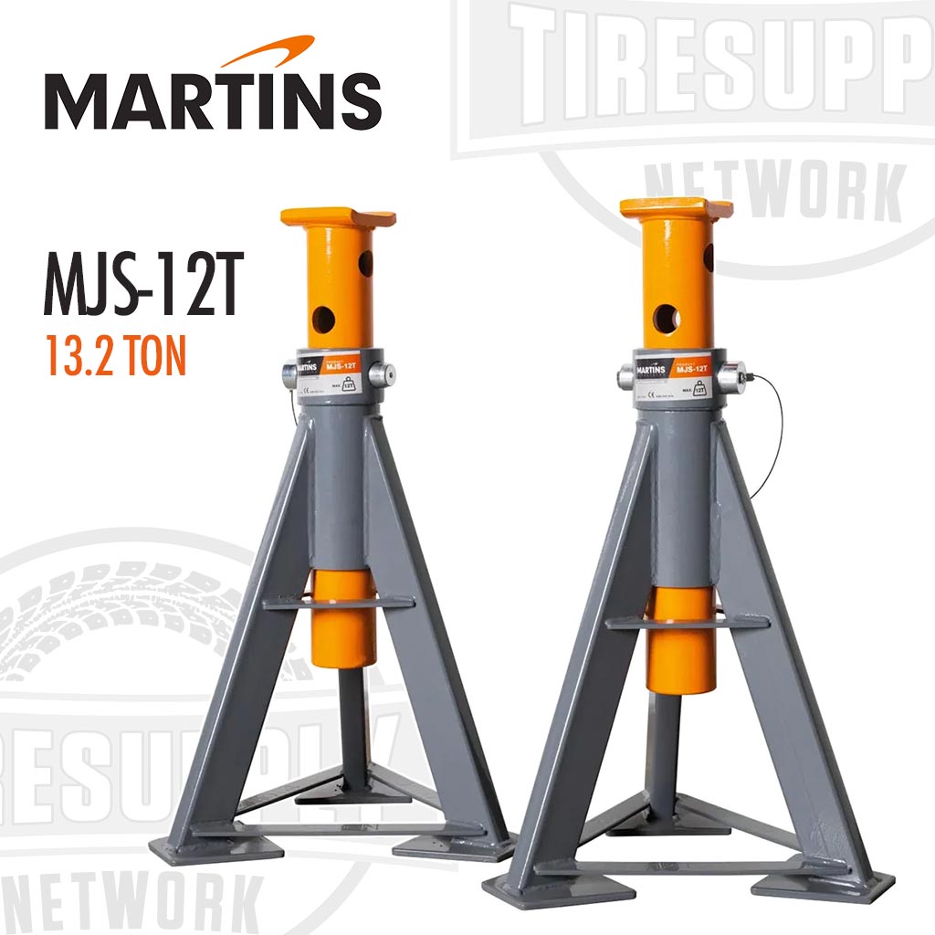 Martins MJS-12T, 13.2-ton, professional jack stands