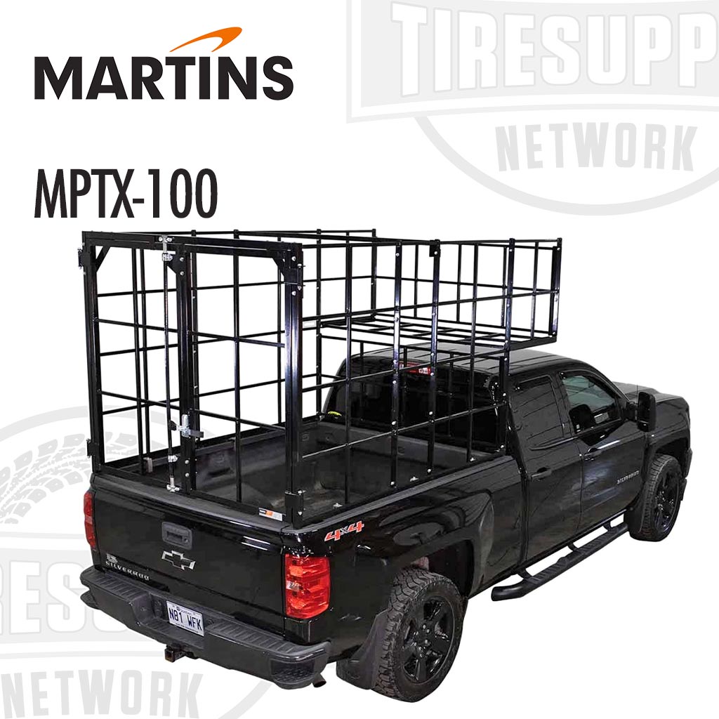 Martins | Xpeditor M-100 Tire Transport Cage Assembly for Pickup Truck Beds (MPTX-100)