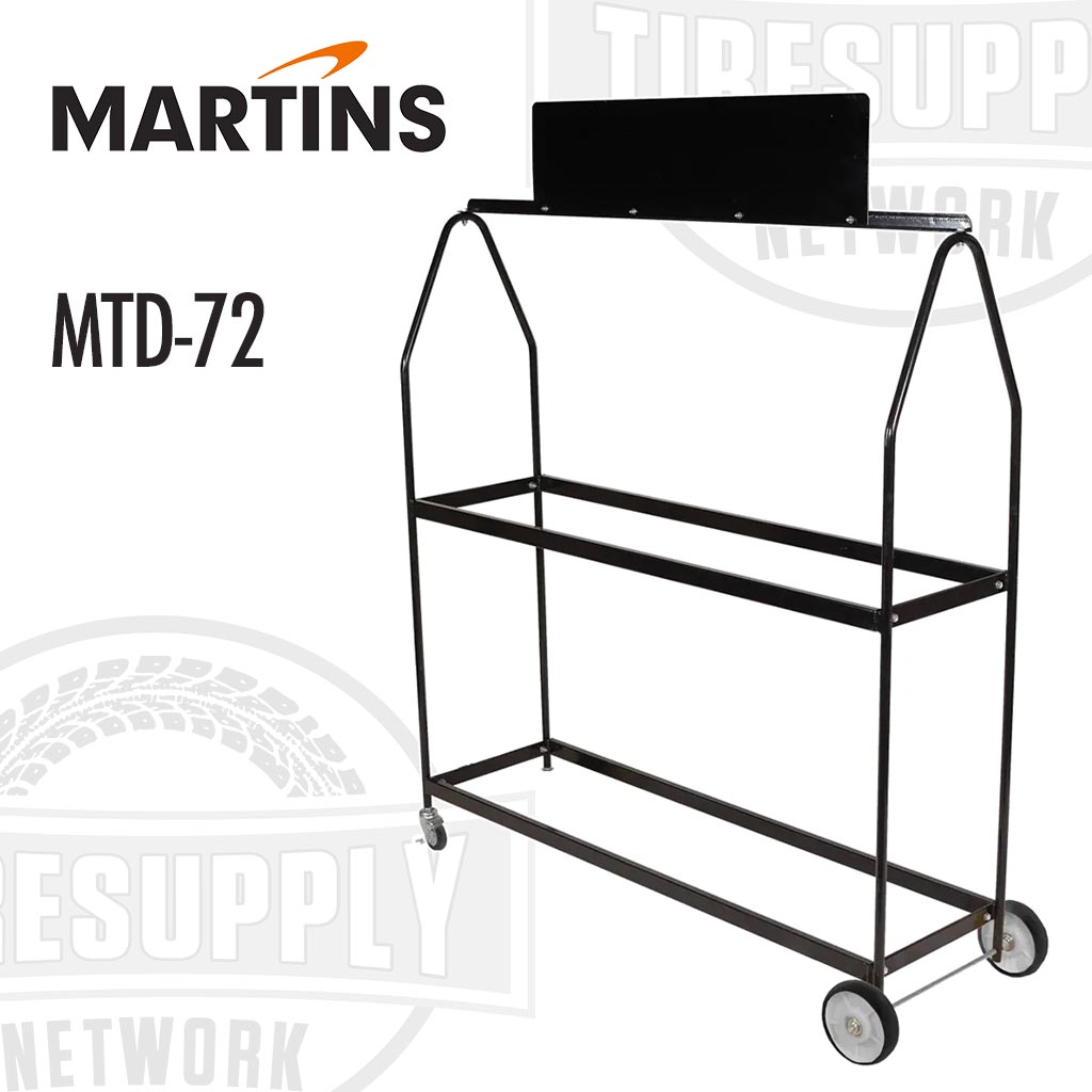Martins | Deluxe Mobile Tire Display Rack (MTD-72)