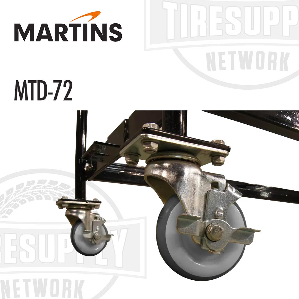 Martins | Deluxe Mobile Tire Display Rack (MTD-72)