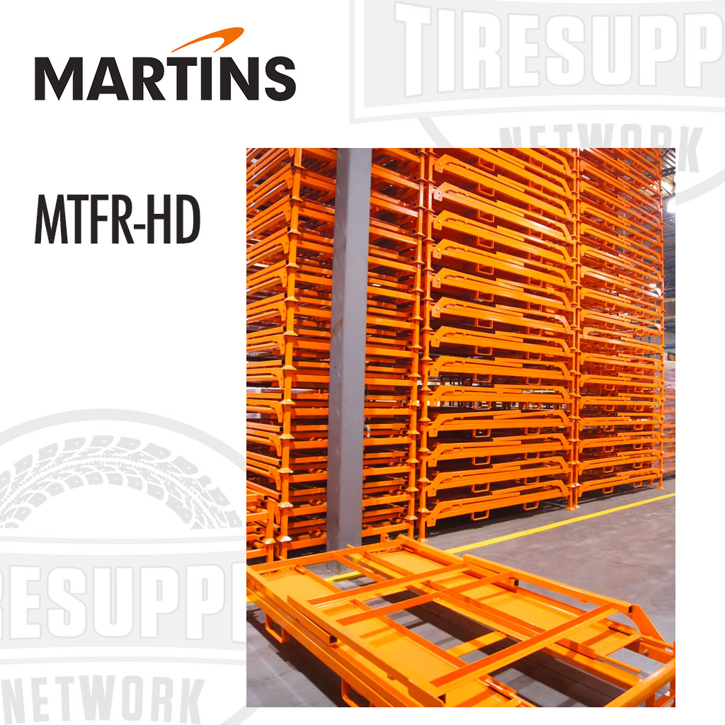 Martins MTFR-HD | Heavy-Duty Truck Tire Folding Rack