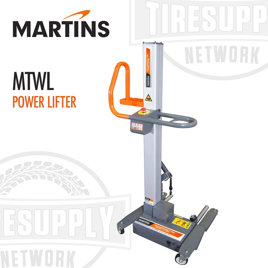 Martins | Power Lifter to Lift Tire & Wheel Assemblies for Car, SUV & Light Trucks (MTWL)