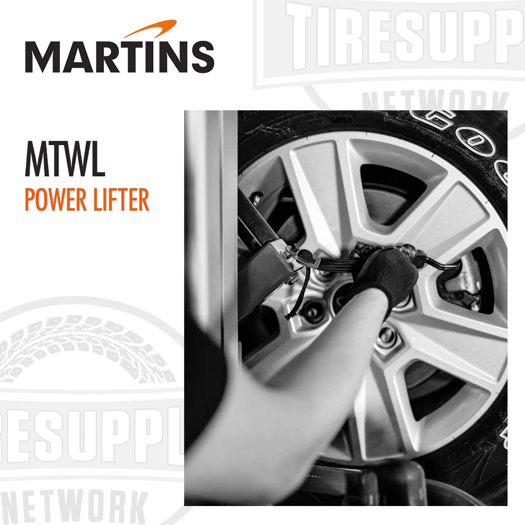 Martins | Power Lifter to Lift Tire & Wheel Assemblies for Car, SUV & Light Trucks (MTWL)