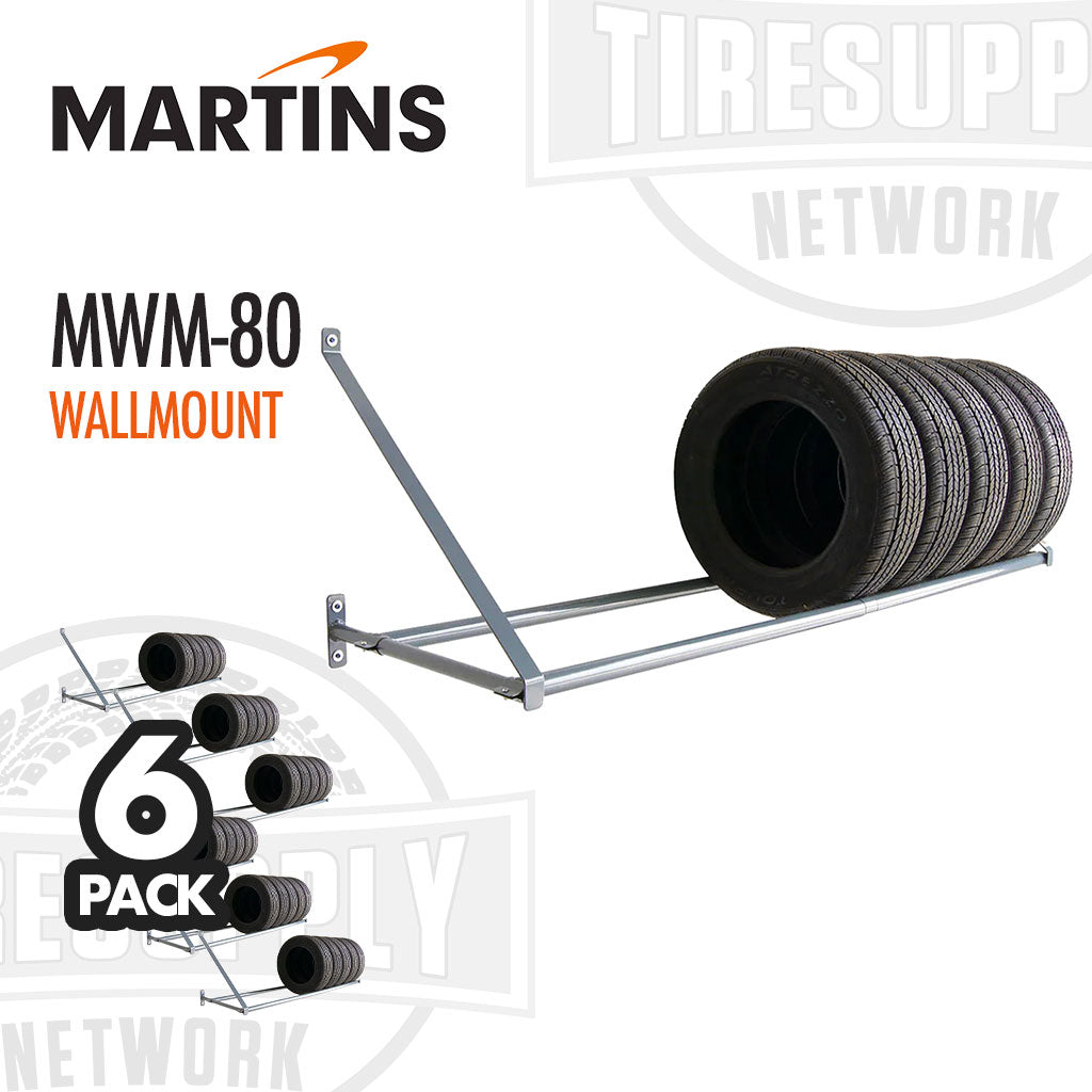 Martins MWM-80 | Wall-Mount Tire Storage Rack