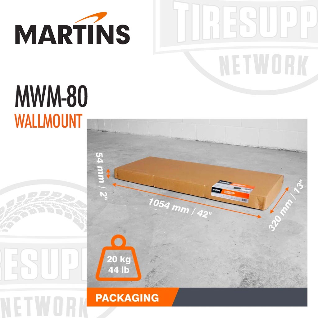 Martins MWM-80 | Wall-Mount Tire Storage Rack