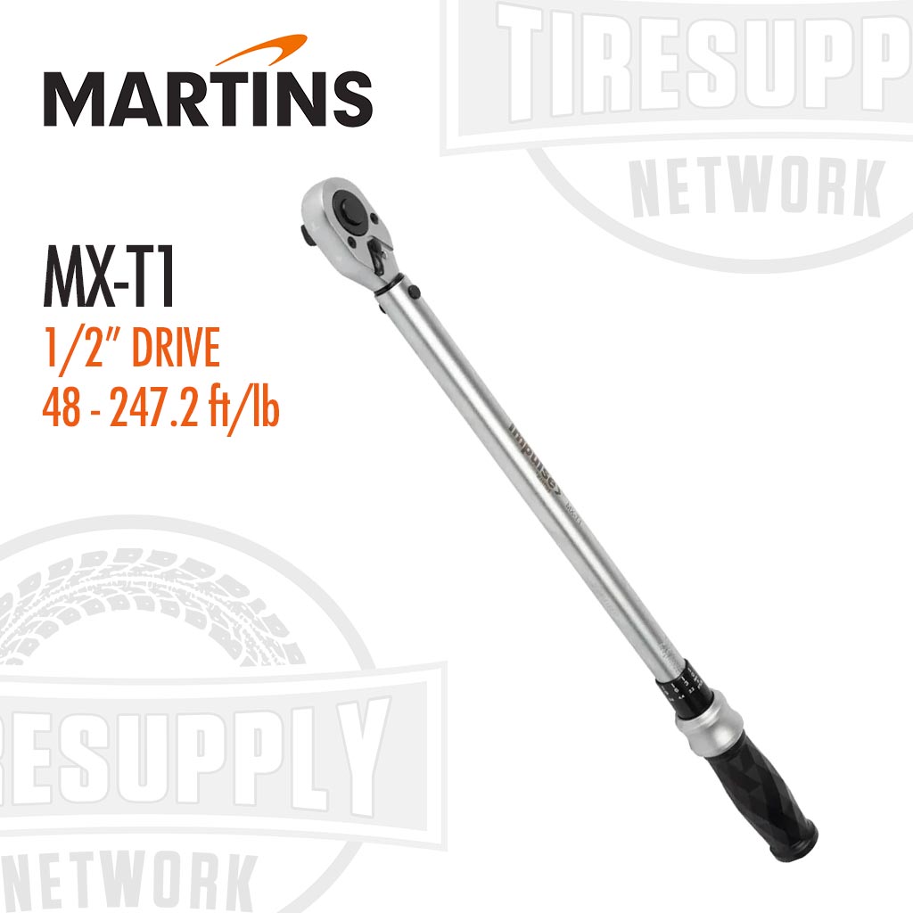 Martins | Analog Torque Wrench 1/2″ Drive 48-247 ft-lbs (MX-T1)