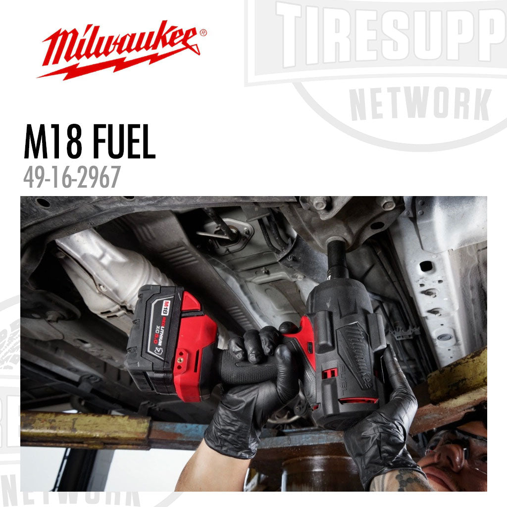 Milwaukee | M18 FUEL 1/2" High Torque Impact Wrench w/ Friction Ring Protective Boot (MLW49-16-2967)