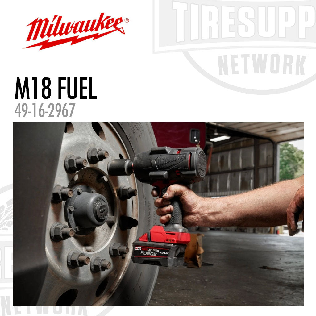 Milwaukee | M18 FUEL 1/2" High Torque Impact Wrench w/ Friction Ring Protective Boot (MLW49-16-2967)