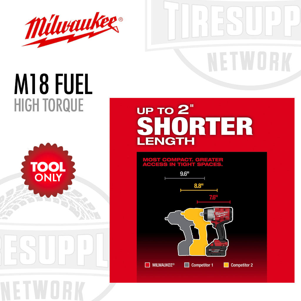 Milwaukee | M18 FUEL 1/2" High Torque Impact Wrench w/ Friction Ring (MLW2967-20)