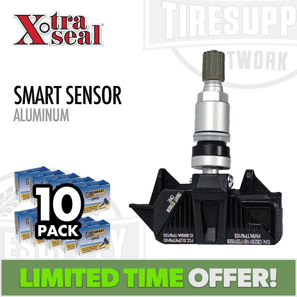 Xtra Seal 17-4304* | 10-Pack Multi-Frequency TPMS Smart Sensor - Aluminum or Rubber