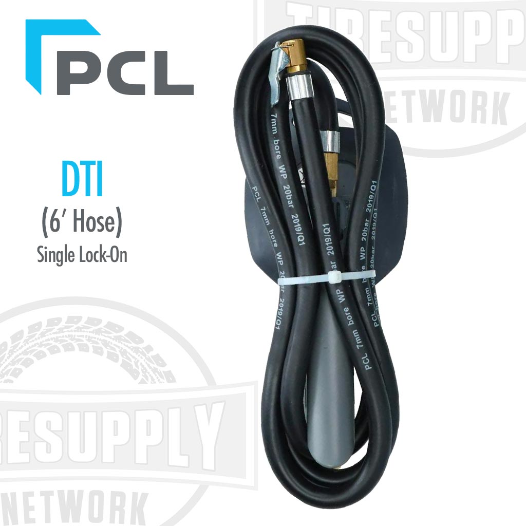PCL | DTI Battery Powered Tire Inflator with 6′ Hose and Single Lock-On Chuck (DTI08N)