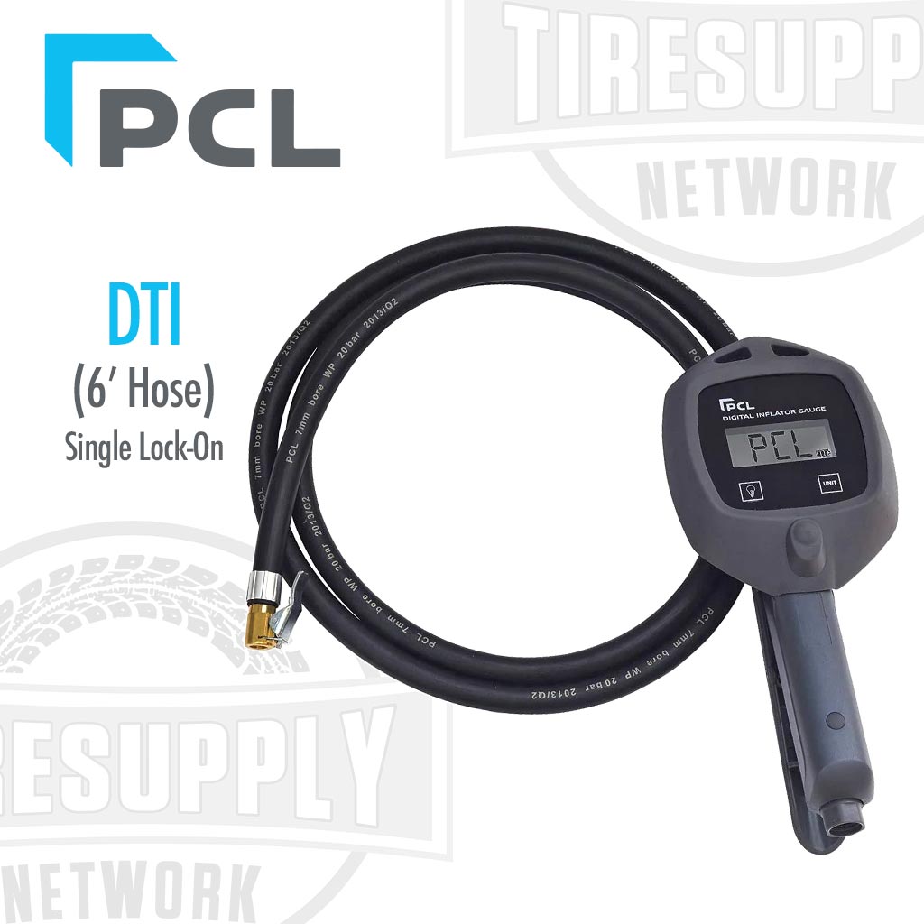 PCL | DTI Battery Powered Tire Inflator with 6′ Hose and Single Lock-On Chuck (DTI08N)