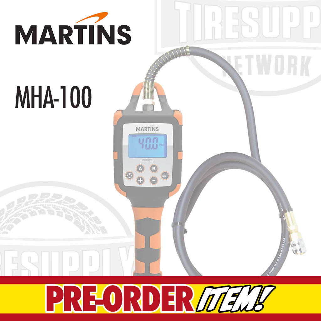 Martins MHA-100 | Flatematic Handheld Automatic Digital Tire Inflator