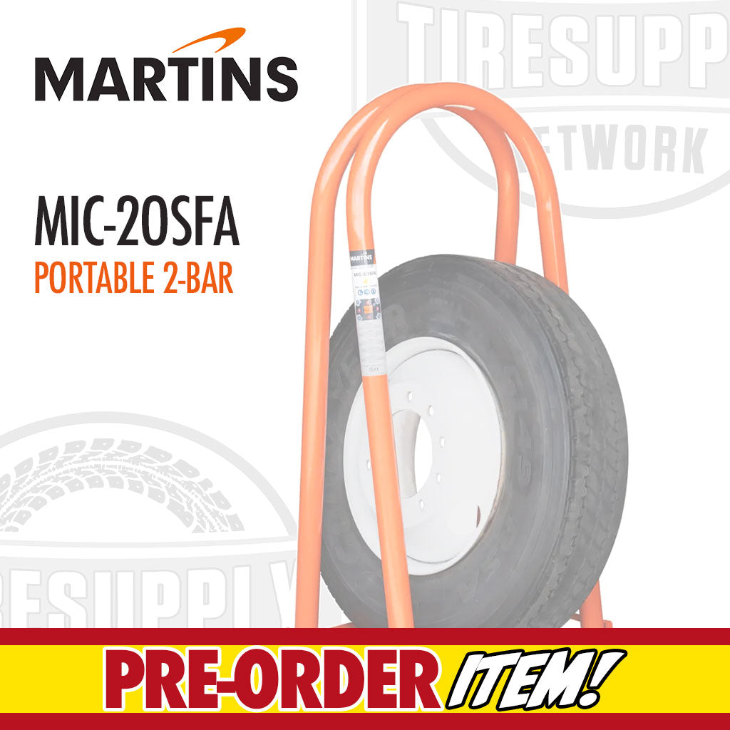 Martins | 2-Bar Portable Tire Inflation Cage - One Size Fits All (MIC-2OSFA)