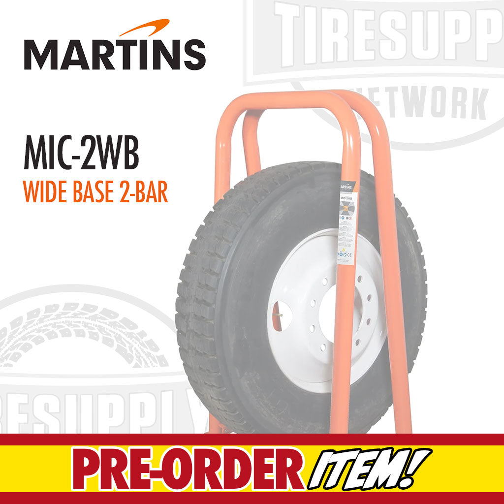 Martins | 2-Bar Wide-Base Portable Tire Inflation Cage (MIC-2WB)