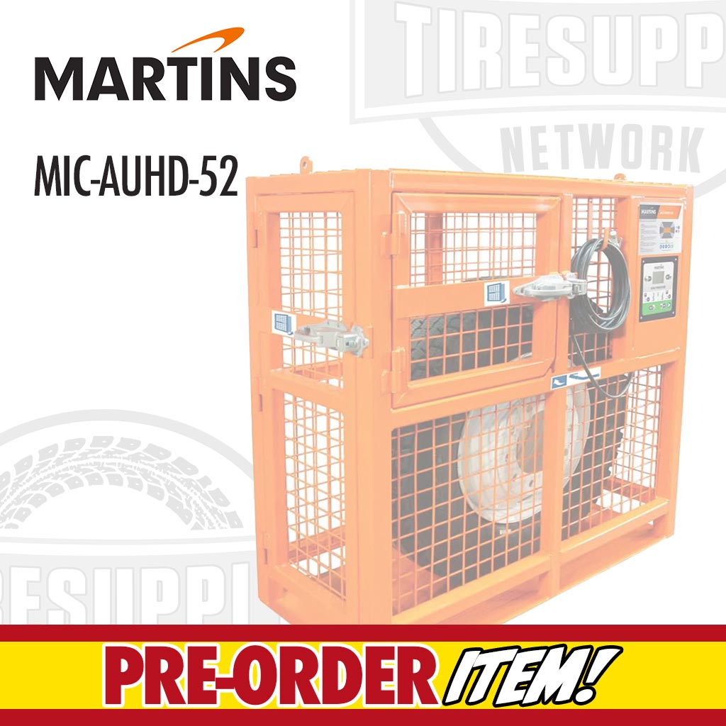 Martins MIC-AUHD-52 | 52" Automatic Heavy Duty Tire Inflation Cage