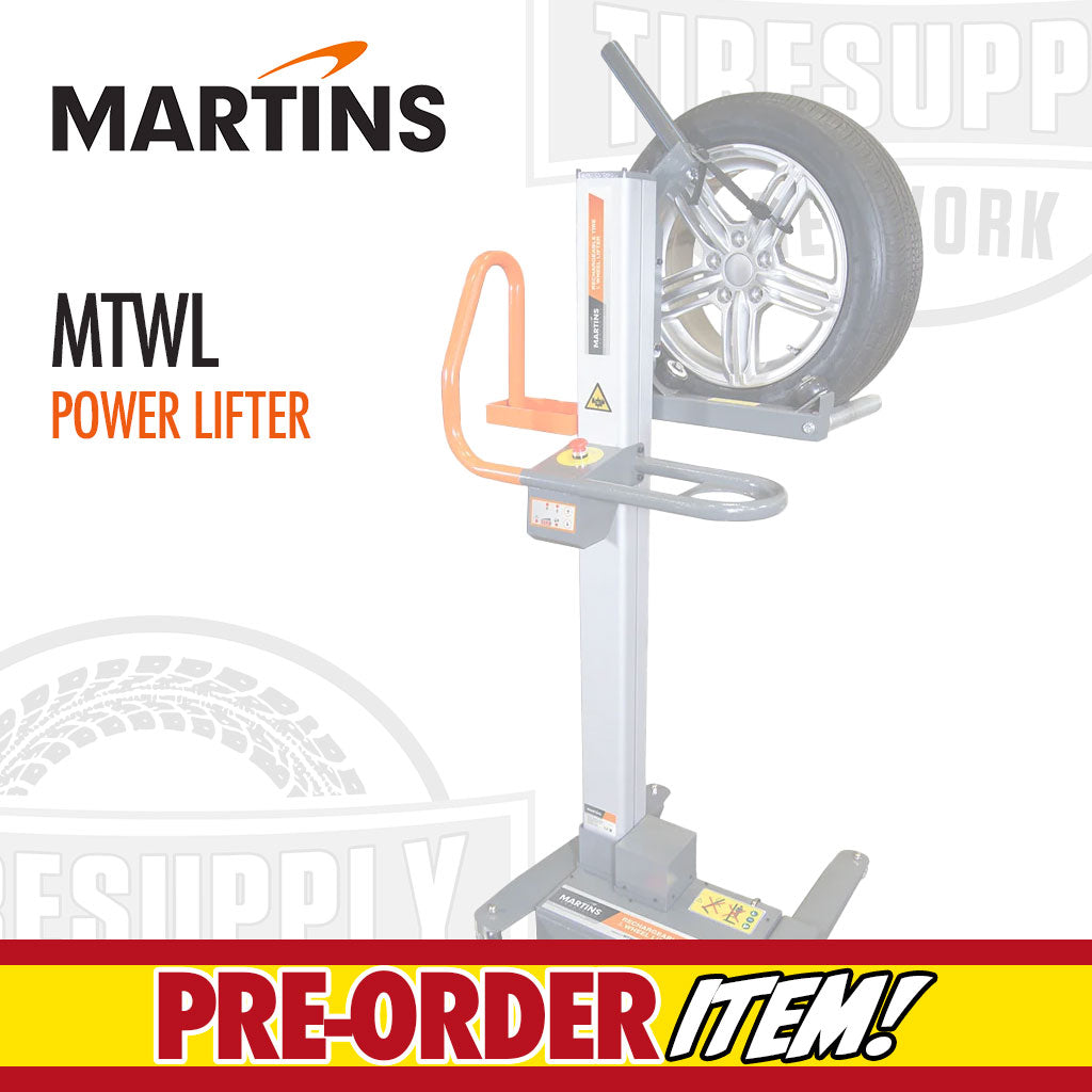 Martins | Power Lifter to Lift Tire & Wheel Assemblies for Car, SUV & Light Trucks (MTWL)