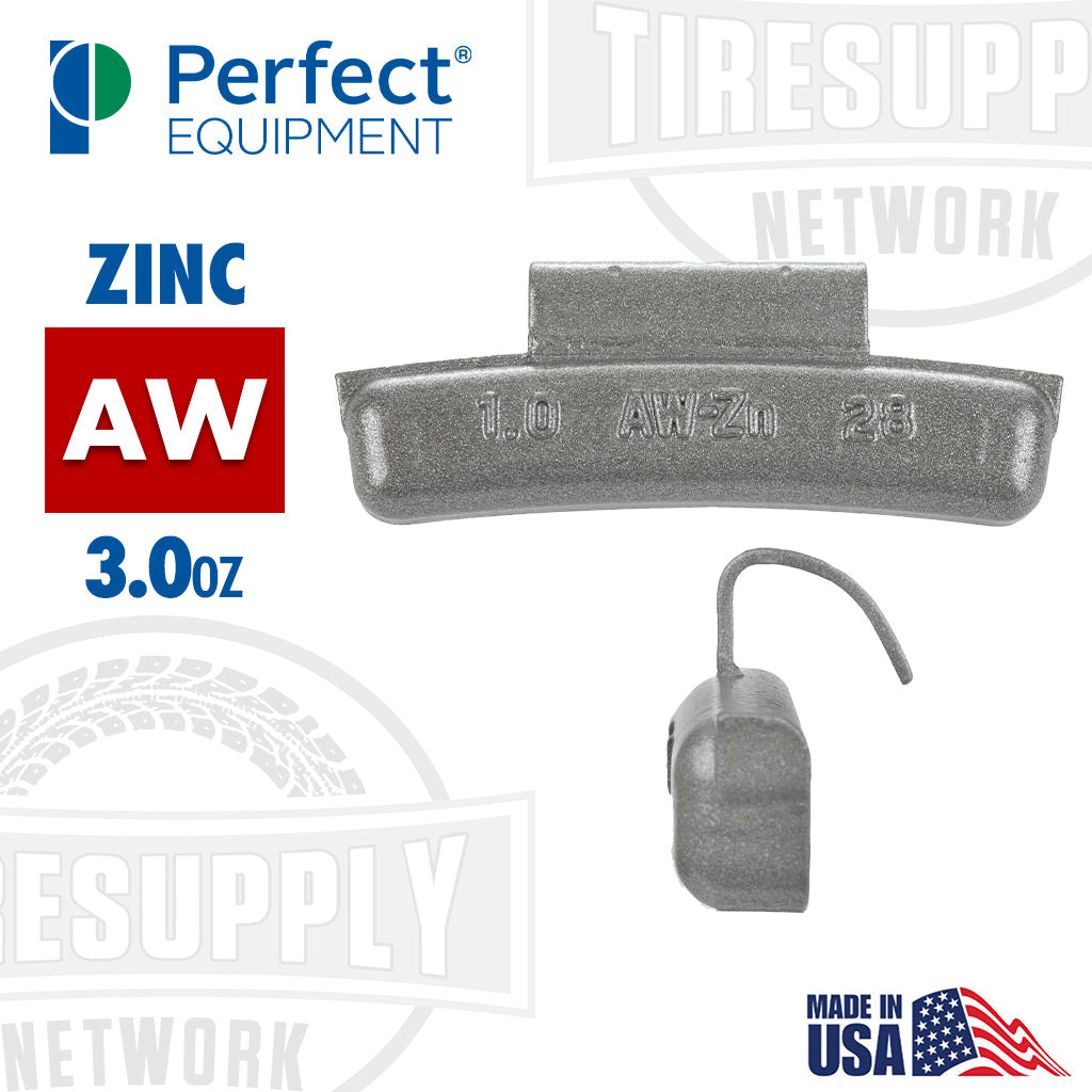 Perfect Equipment | Hofmann Power Weight (AW-Style) Coated Zinc Clip-On Wheel Weights - Choose Size