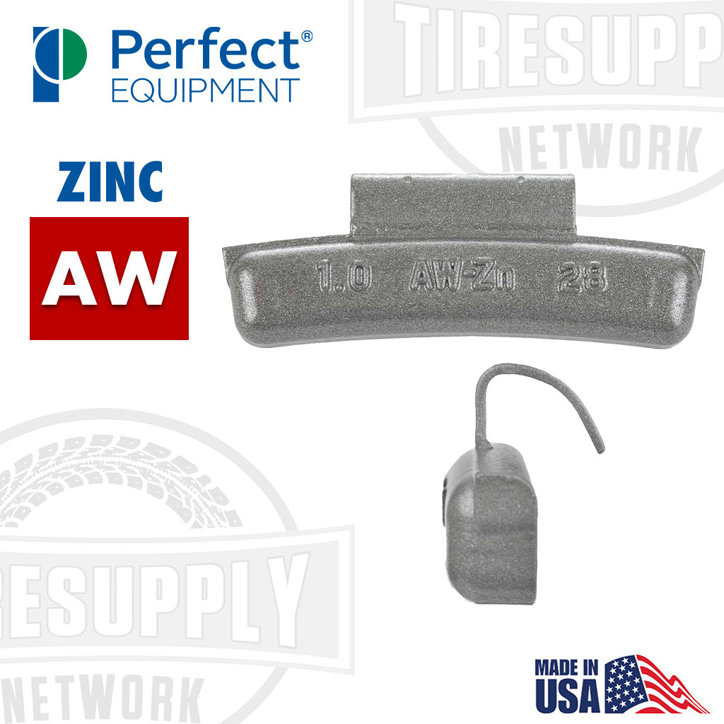 Perfect Equipment | Hofmann Power Weight (AW-Style) Coated Zinc Clip-On Wheel Weights - Choose Size