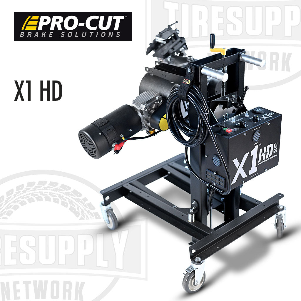 PRO-CUT brake solution machine with X1 HD.