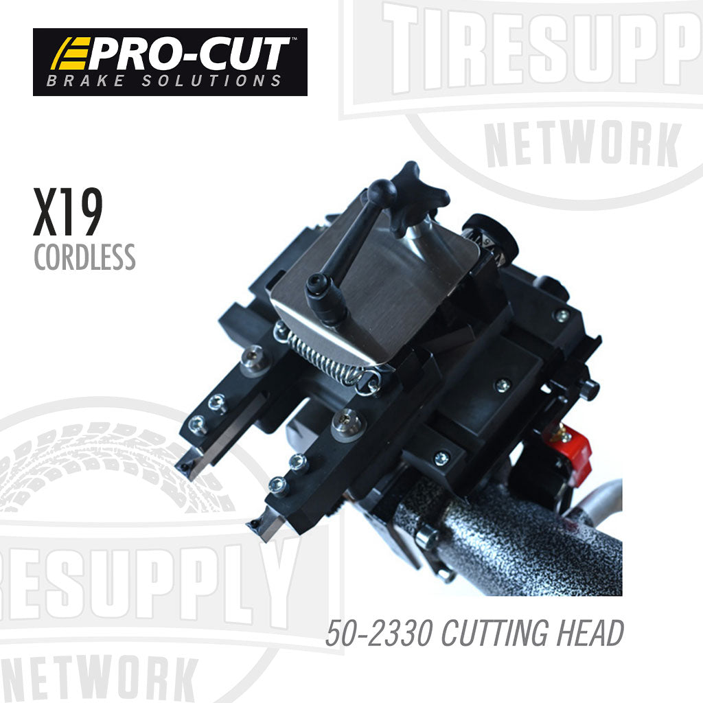Pro-Cut X19 | Cordless On-Car Lathe with Adjustable Trolley
