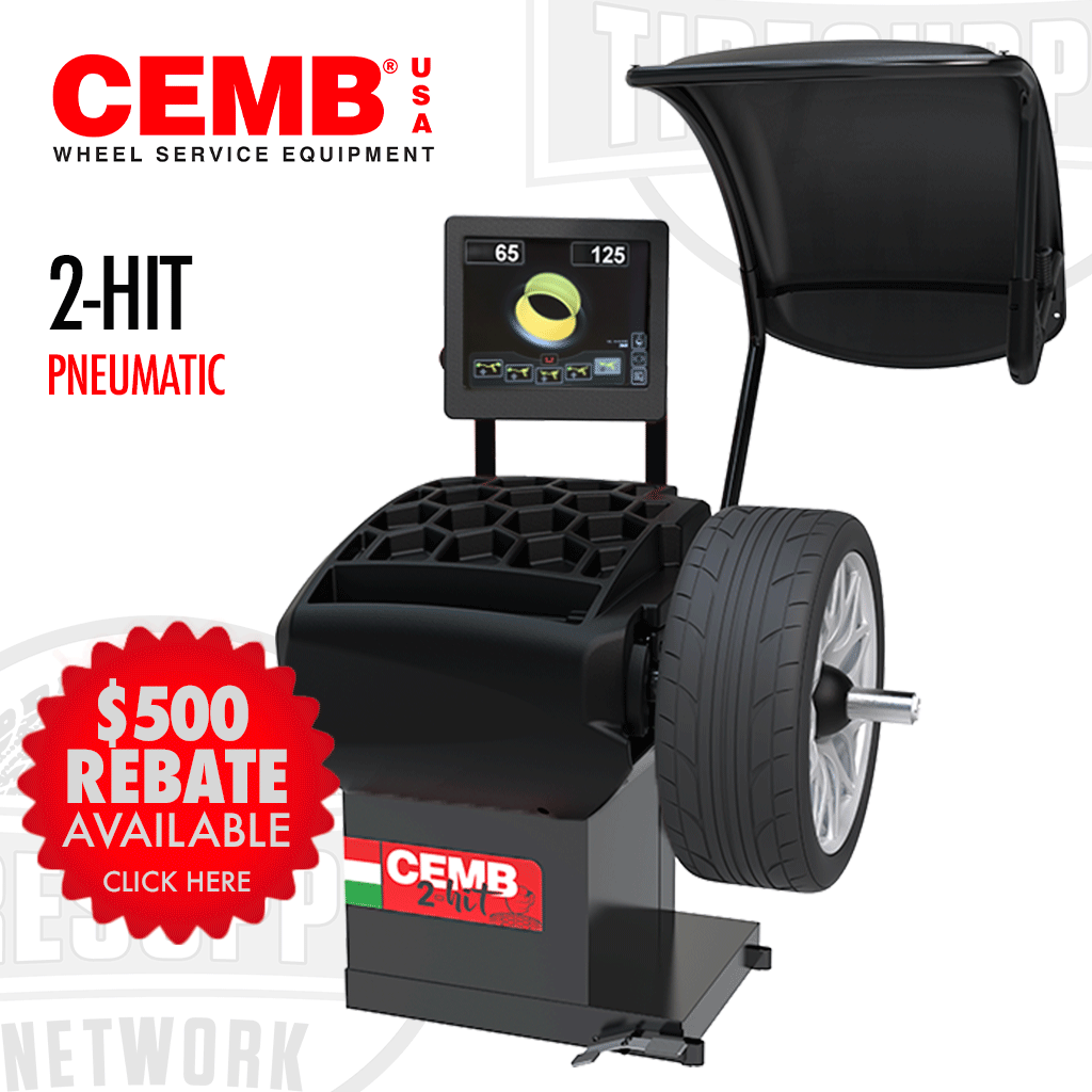 CEMB 2-HIT wheel balancer