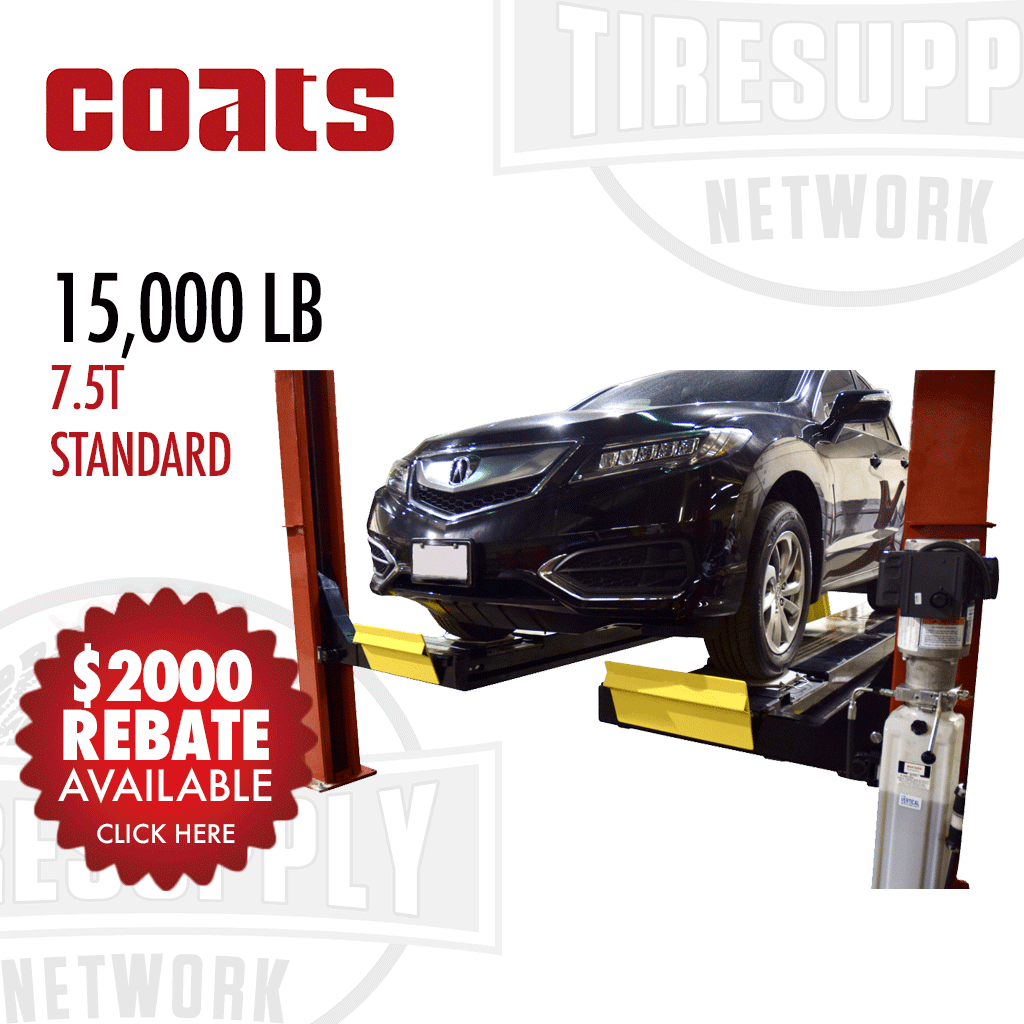 Coats | 4 Post Service Lift 15,000 lb Capacity - Red (8K4P15*)