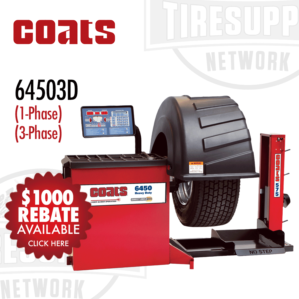 Coats 6450 3D Heavy Duty Truck Wheel Balancer