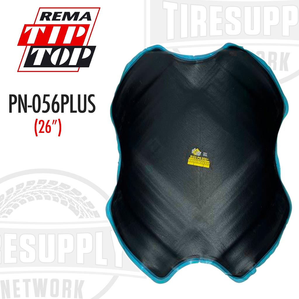 A black REMA TIP TOP bias repair unit for tires, model PN-056PLUS, size 26 inches.