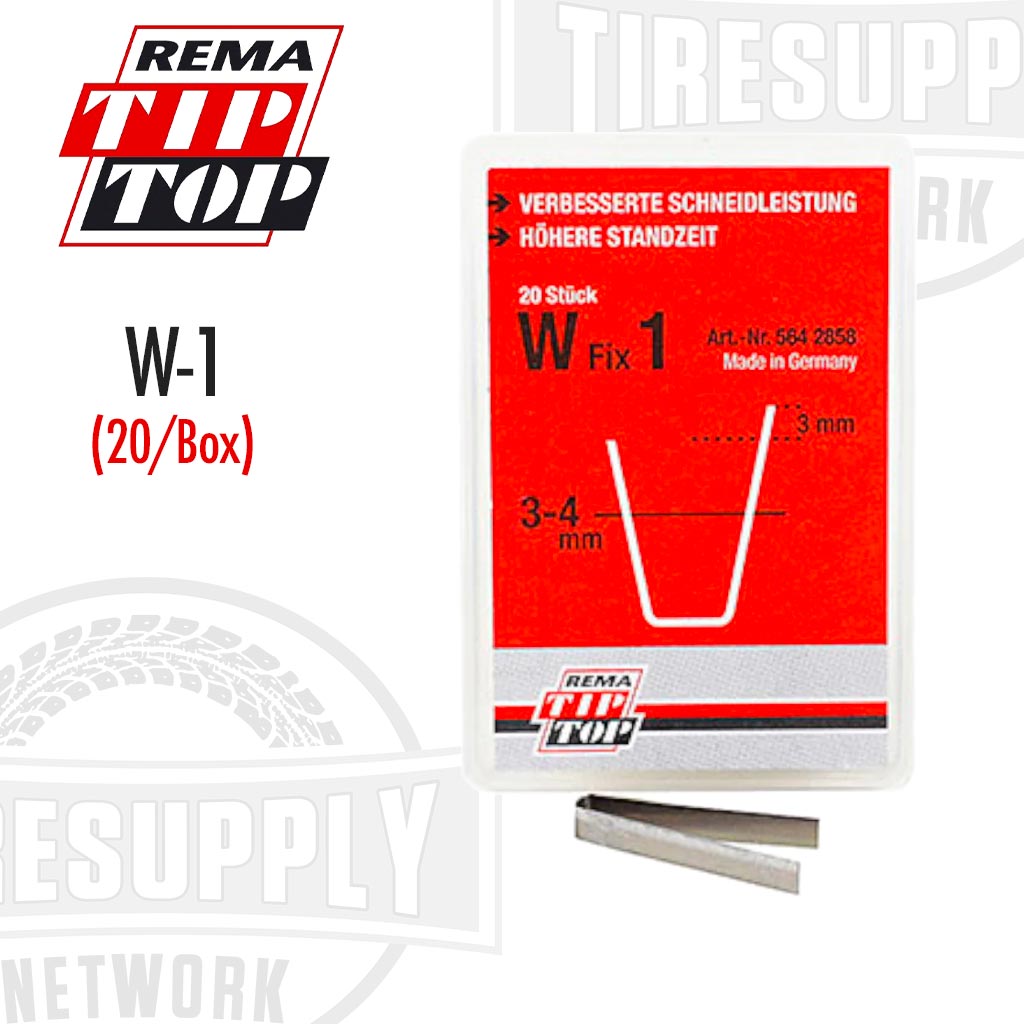 Rema | Angle Tire Groover Cutting Blades - (W-1) (W-2) (W-3) (W-4) (W-5) (W-6)