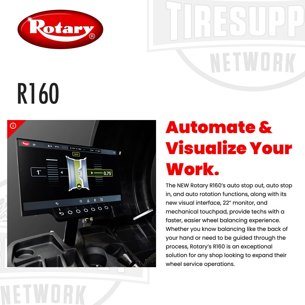 Rotary R160 | 3D Auto Technology Electronic Wheel Balancer