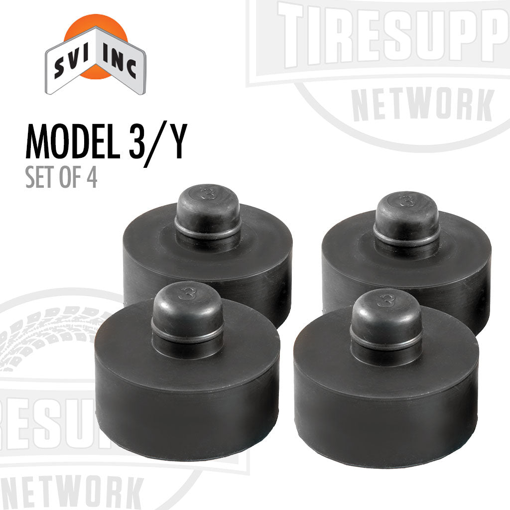 SVI | Jack / Lifting Pad / Puck Kit for Tesla Model 3 or Y - 4 Pack (SC-8701-01K)