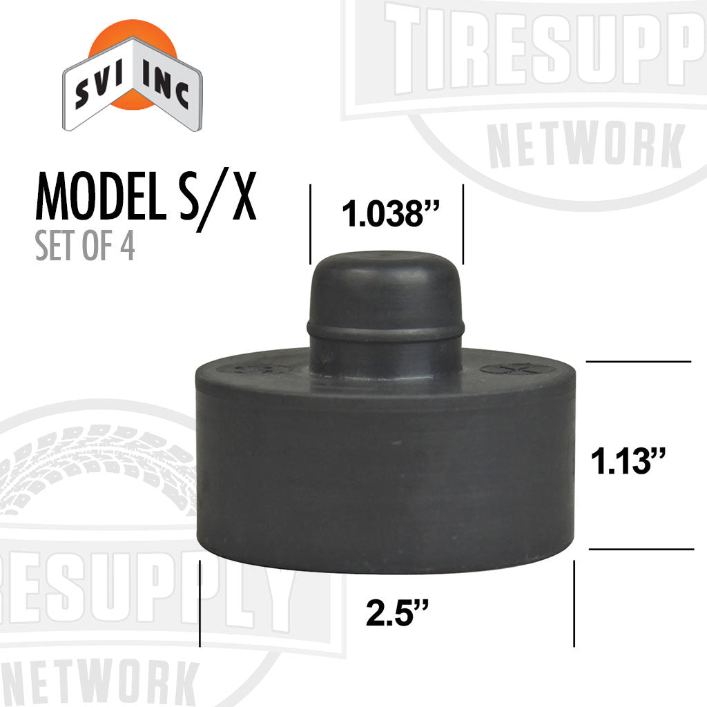 SVI | Jack / Lifting Pad / Puck Kit for Tesla Model S or X - 4 Pack (SC-8701-02K)