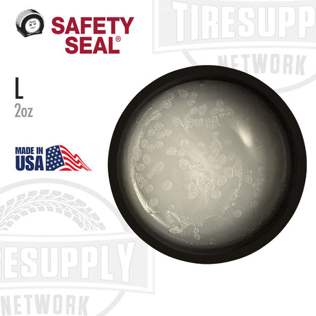 Container of Safety Seal with visible brand logos on a white background. L