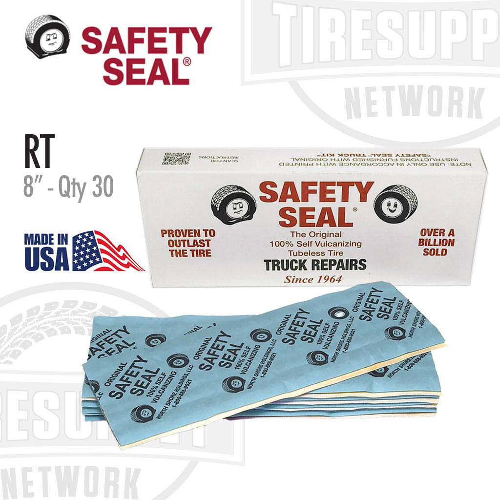 Safety Seal truck repair packages with packaging on a white background. RT