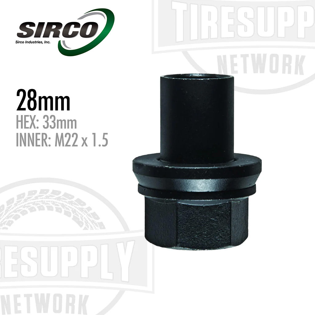 Sirco | Skirted Sleeve Nut With 28mm Sleeve - SN28 (58035)