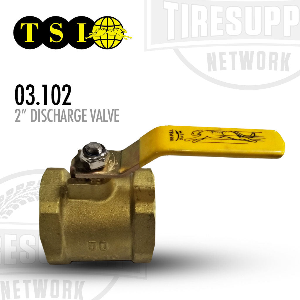 TSI 03.102 | 2" Discharge Valve for CH-10 & CH-13