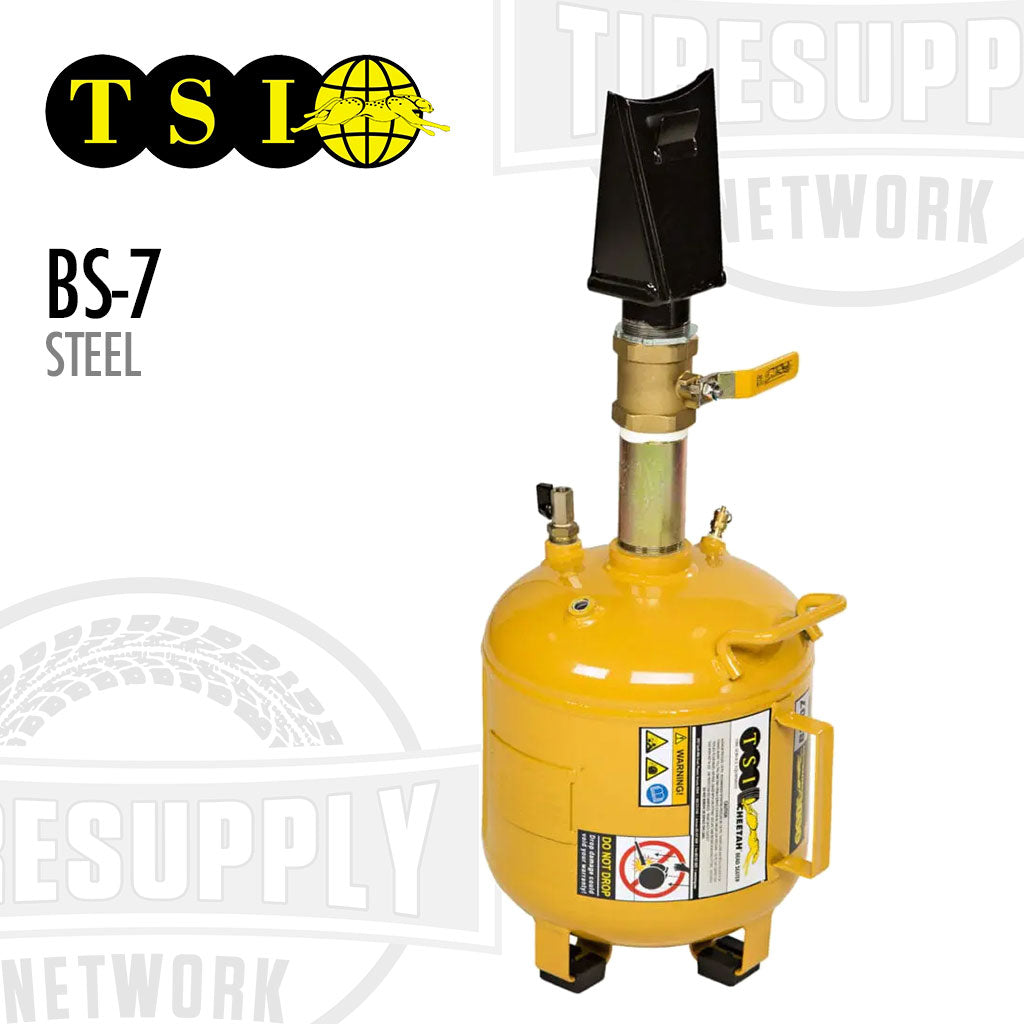 TSI BS-7 cheetah bead seater 5 gallon steel tank